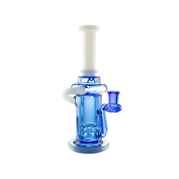 White & Ink Blue
