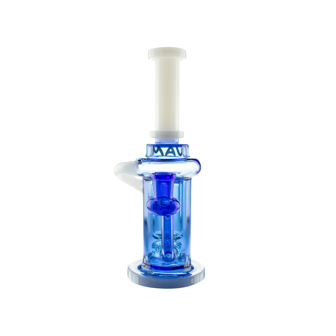 white and ink blue