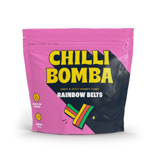 Chilli Bomba Rainbow Belts 8oz