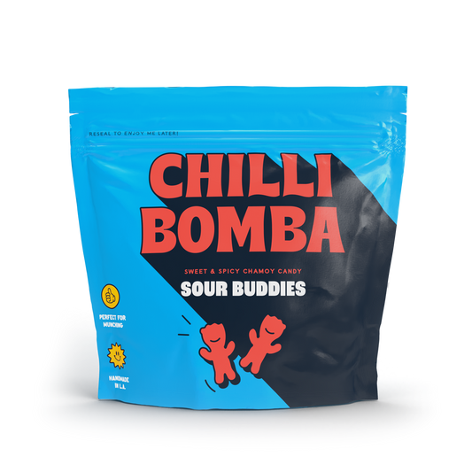 Chilli Bomba Sour Buddies 8oz
