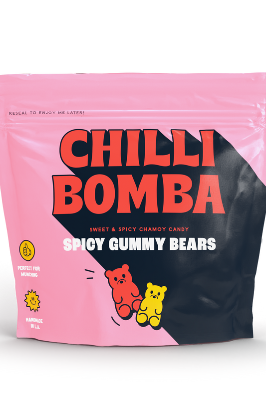 Chilli Bomba Spicy Gummy Bears 4oz
