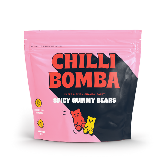 Chilli Bomba Spicy Gummy Bears 8oz