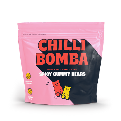 Chilli Bomba Spicy Gummy Bears 4oz