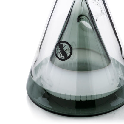 White and Transparent Black