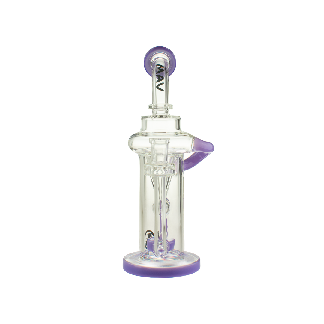 purple accent