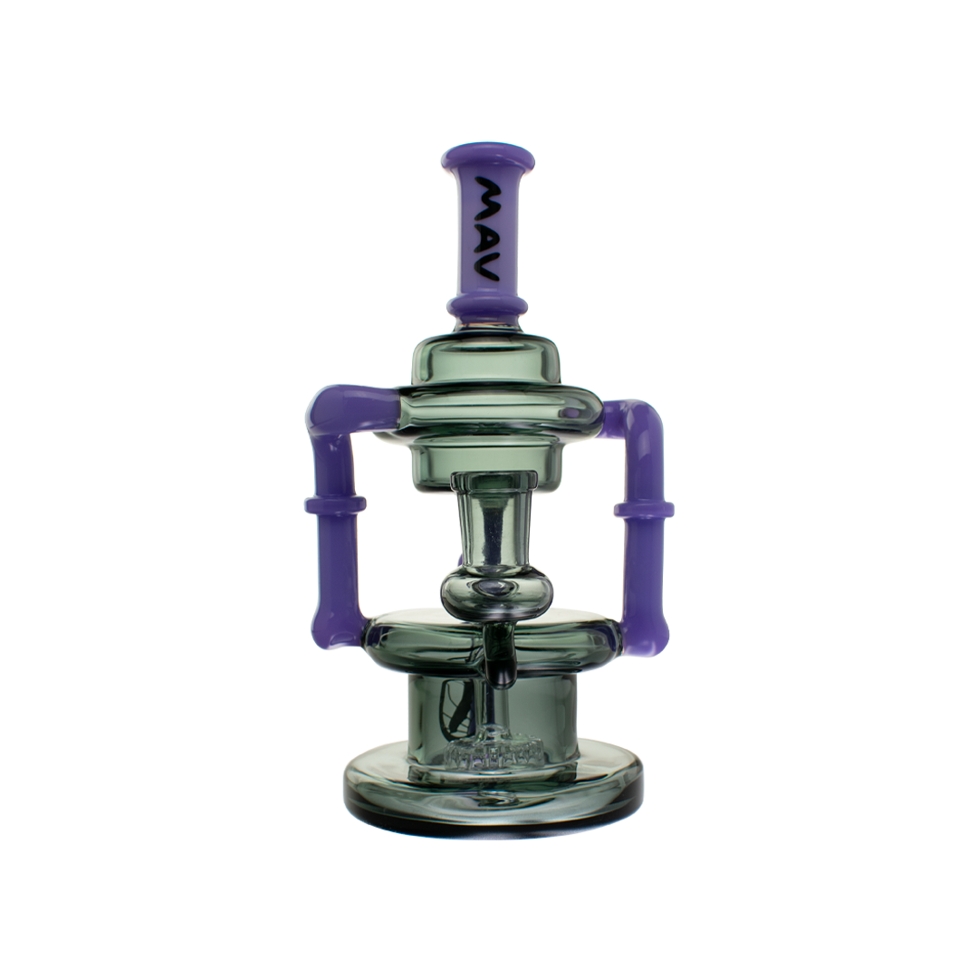 purple and smoke
