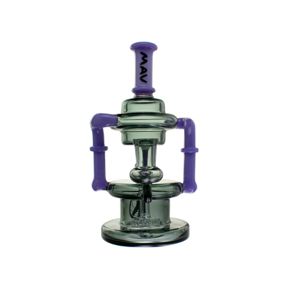 purple and smoke