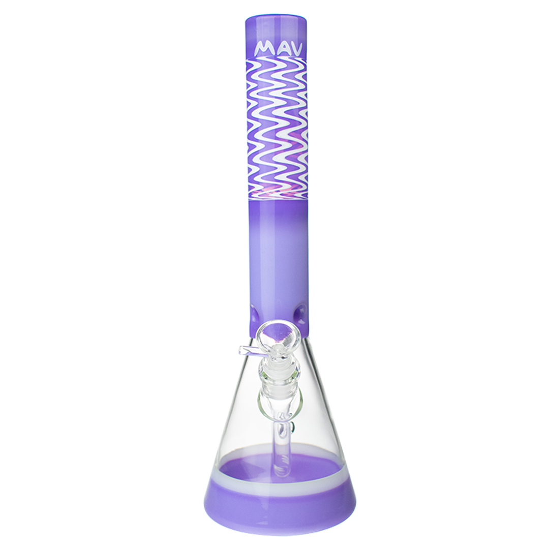 purple and white