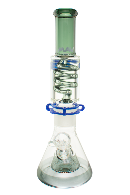 Transparent Black Slitted Pyramid Beaker Freezable Coil System