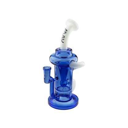 blue and white