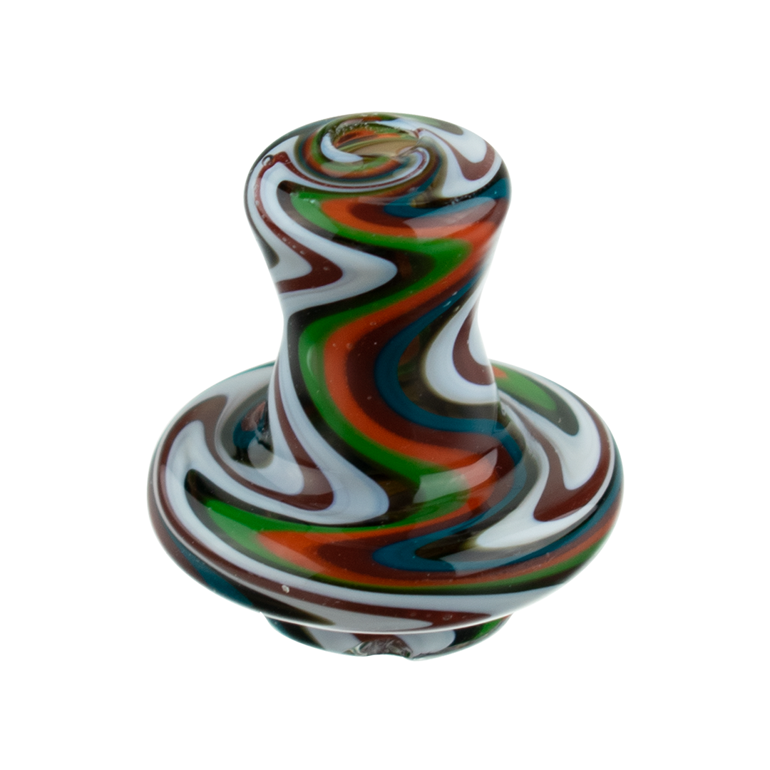Orange Swirl Cap + 2 pearls  (BX155A)