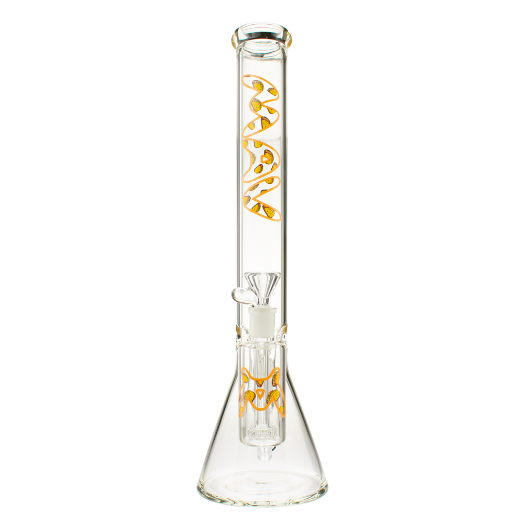 18" x 5mm Taco Beaker Bong + Ash Catcher Combo
