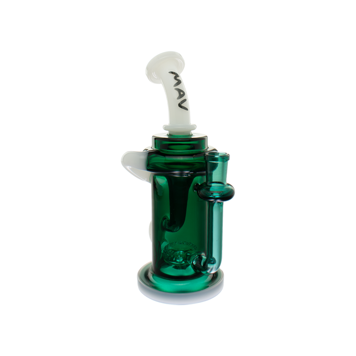 teal and white