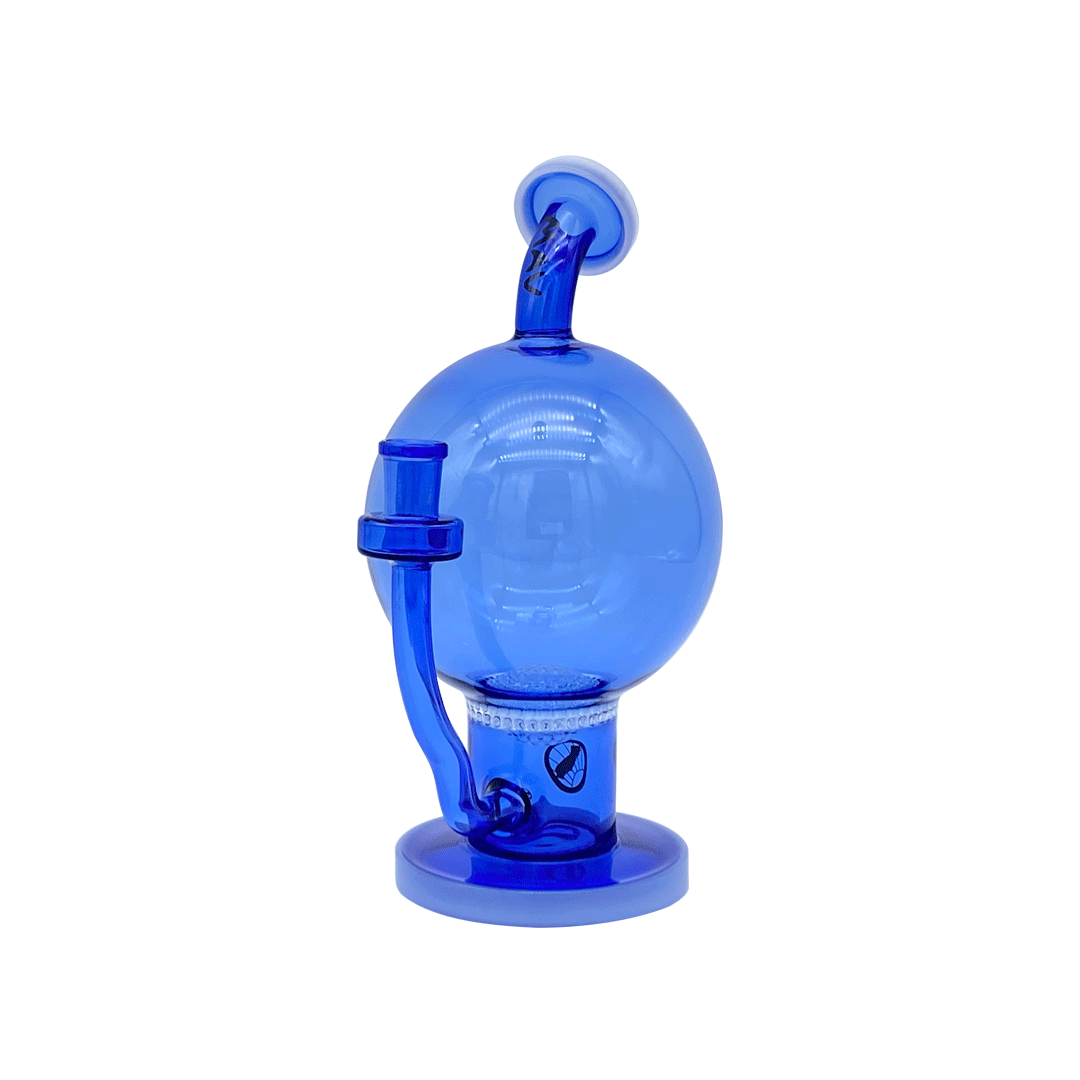 7" Honey Globe Planetary 2-Tone blue and lavender