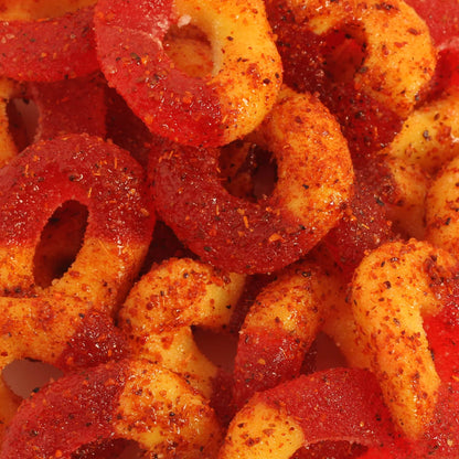 Chilli Bomba Spicy Peach Rings 4oz